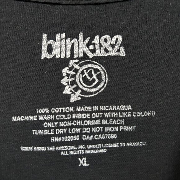 Blink-182 “One More Time; Terrified” Graphic Punk Rock Album T-Shirt Size Extra - Picture 4 of 4